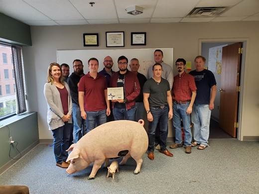 SwineTech is Recipient of America’s SBDC Iowa October Small Business of the Month Award