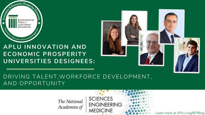 Driving Talent, Workforce Development, and Opportunity: APLU’s Innovation and Economic Prosperity Designation